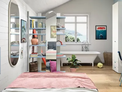 Libreria freestanding Surfy di Nidi