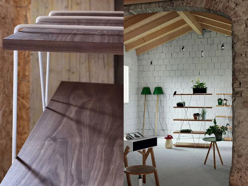 Libreria freestanding Matassa di Miniforms