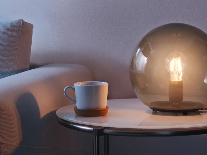 Lampada in vetro Fado di Ikea