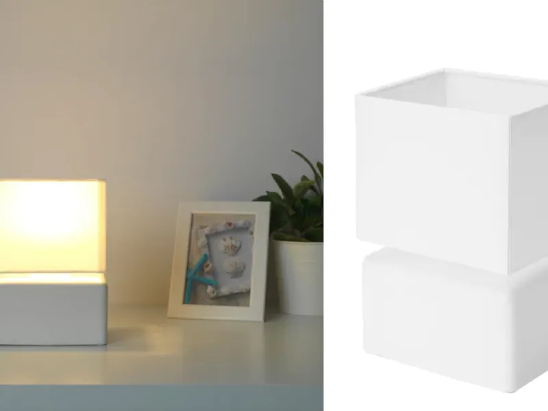 Lampada da comodino Visslebo di Ikea