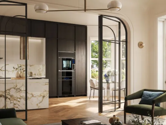 Unox Casa - Colonna con abbattitore multifunzione Fhiaba e forno Model 1S 