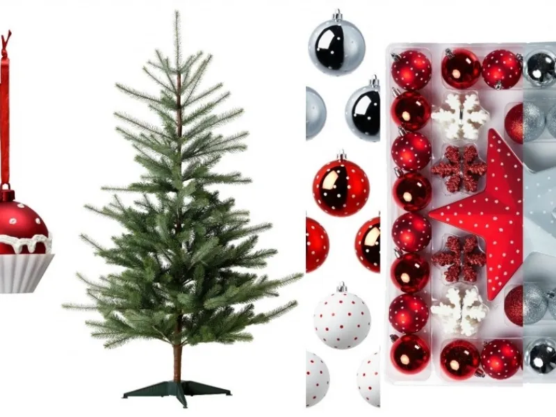 Un esempio di albero artificiale Ikea
