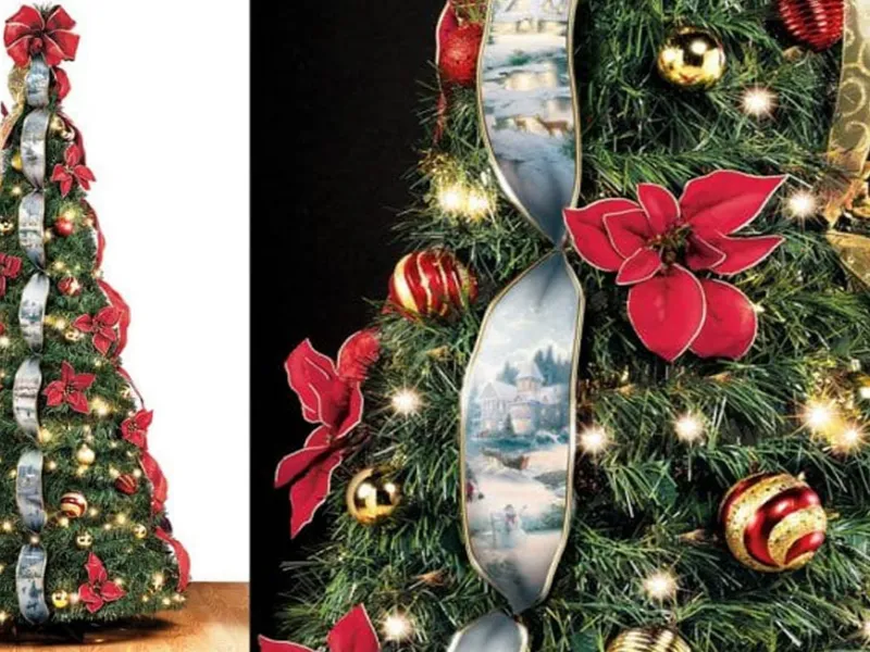 Pop-Up Christmas Tree, dell’artista Thomas Kinkade