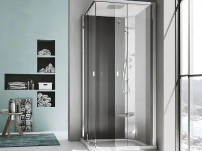 Cabina doccia idromassaggio Sound di Hafro Geromin