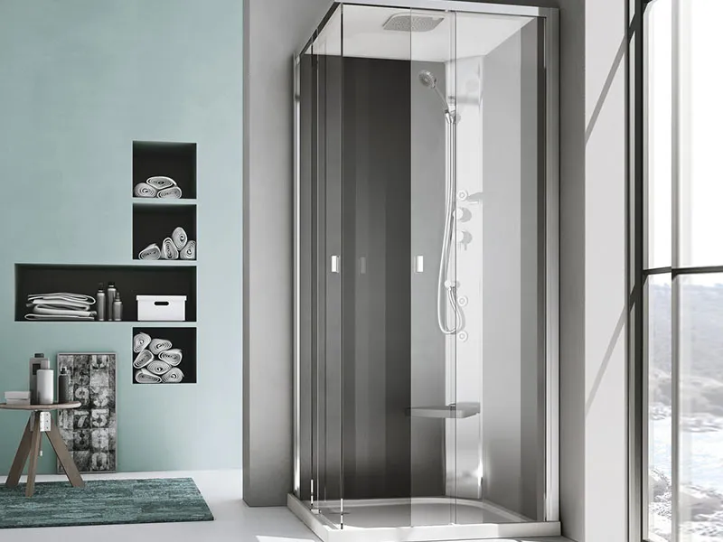 Cabina doccia idromassaggio Sound di Hafro Geromin
