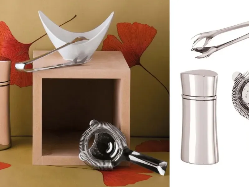 Sambonet - Bamboo: set da cocktail in acciaio