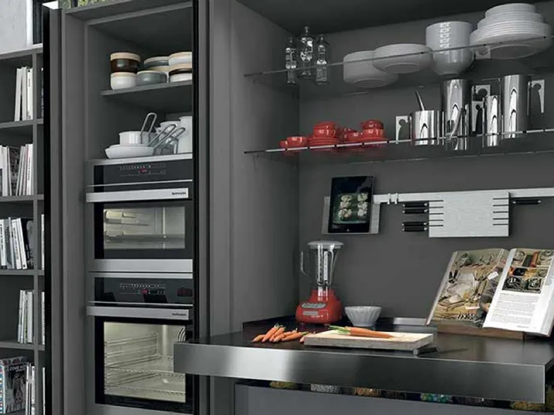 Ante a scomparsa per cucina