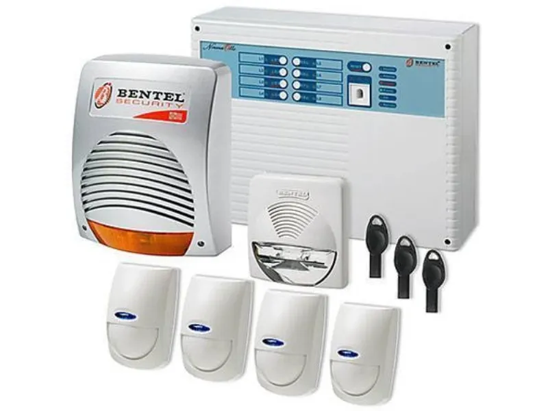 Kit Allarme Antifurto Filare Bentel Security Kit Norma 8T a 8 Zone