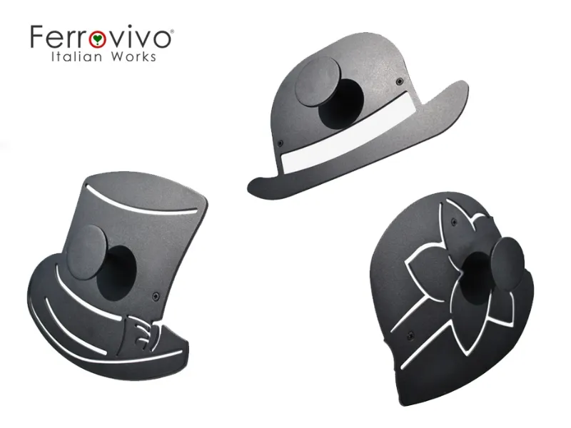 Ferrovivo, pomelli appendiabiti London