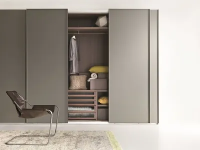 Armadio scorrevole Liscia di Lema