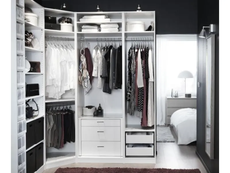 armadio pax bianco