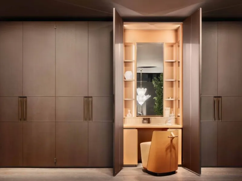 Armadio Eureka con Vanity di Lema