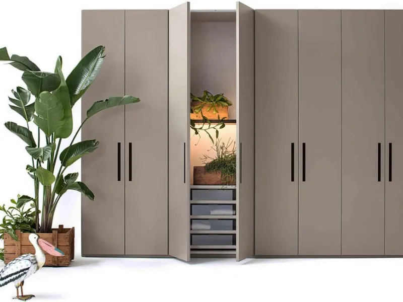 Armadio componibile Lema Ellevi, design By Officinadesign Lema