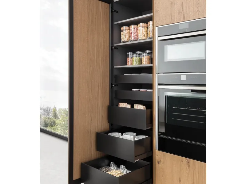 Cassetti estraibili per la cucina Aspen Doimo