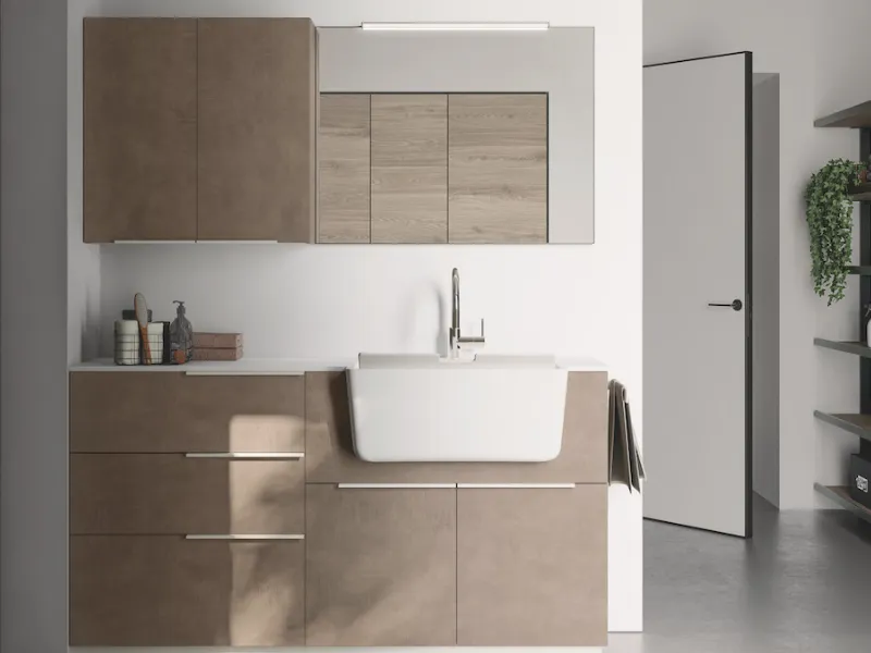 Arredo bagno e lavanderia Spazio Time di Ideagroup