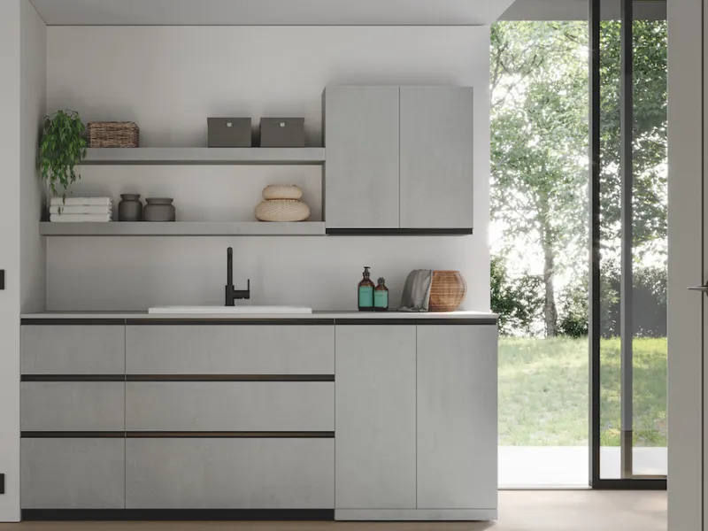 Arredo bagno e lavanderia Spazio Time di Ideagroup