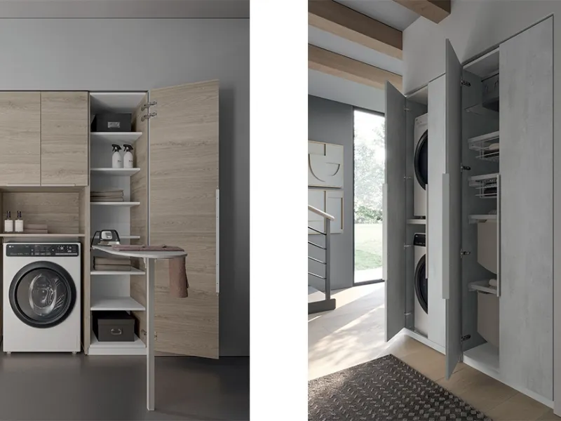 Arredo bagno e lavanderia Spazio Time di Ideagroup
