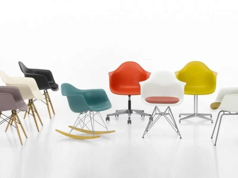 Sedie colorate di design