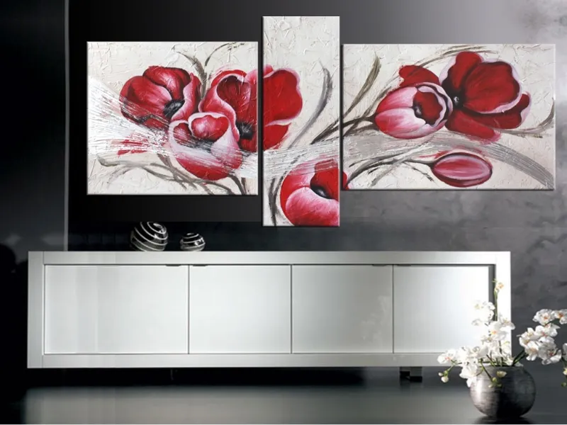 quadri moderni con fiori