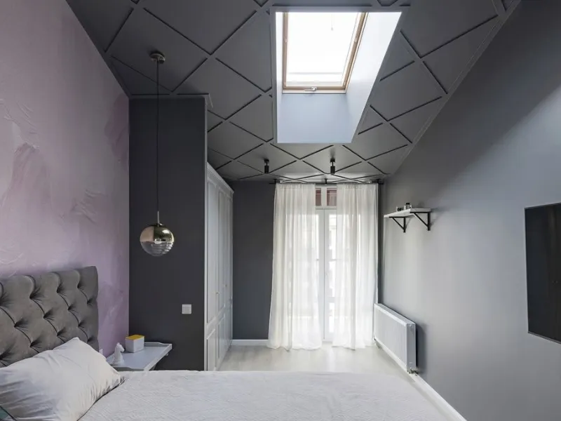 Una finestra Fakro anche per la camera da letto