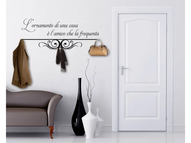 attaccapanni adesivo