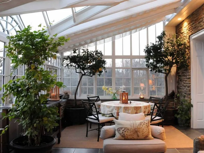 La veranda diventa un vero e proprio living