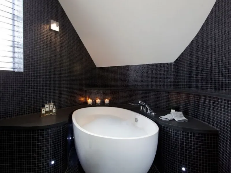 Modello bagno in muratura