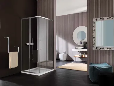 Bagno con box doccia Samo