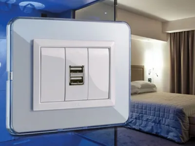 ave alimentatore da incasso usb