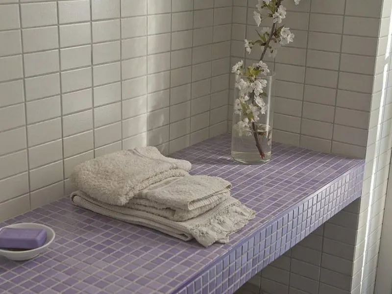 Bagno in muratura classico