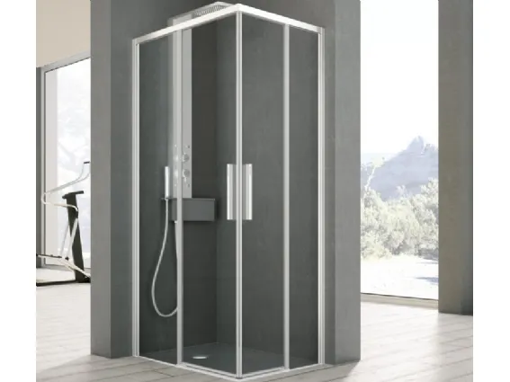 Bagno moderno con doccia