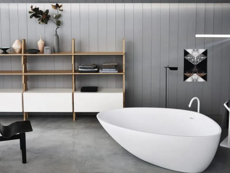 Drop,vasca in Cristalplant® di Agape