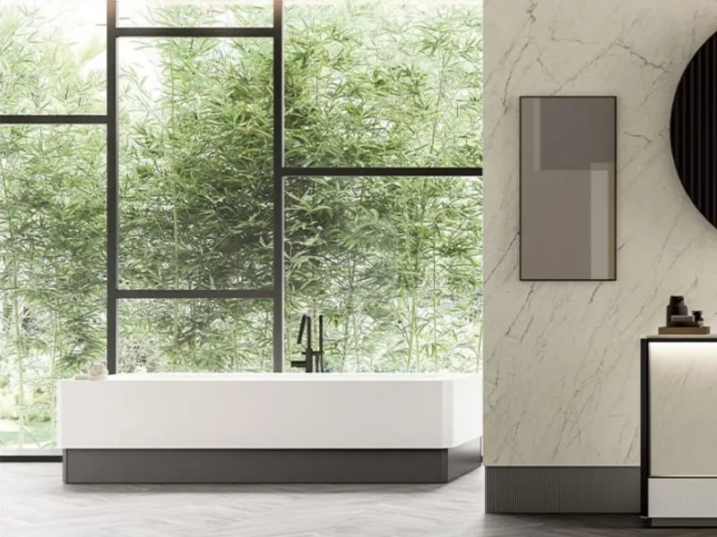 Vasca da bagno in Tecnoril® o acrilico di Cerasa