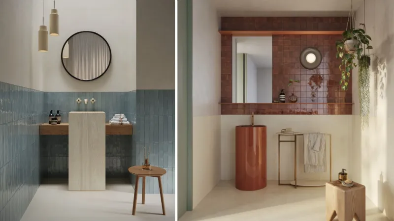 Marazzi - Collezione Resin, listelli e mosaici in gres