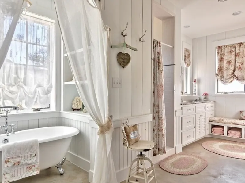 Bagni shabby chic