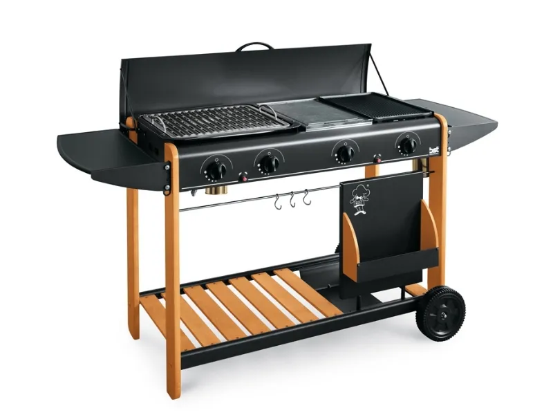 Barbecue a gas pietra lavica