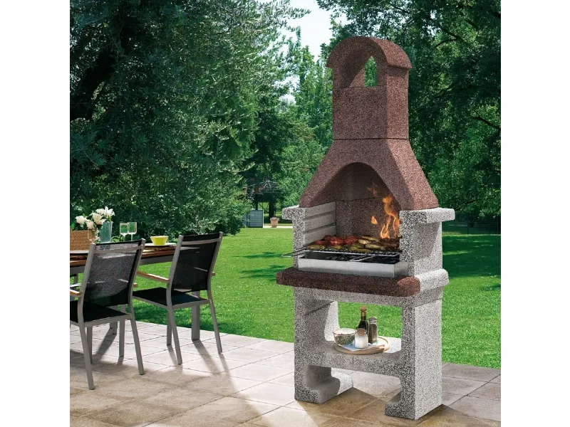 Cappa per barbecue in muratura