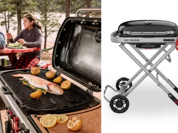 Barbecue a gas Weber Traveler