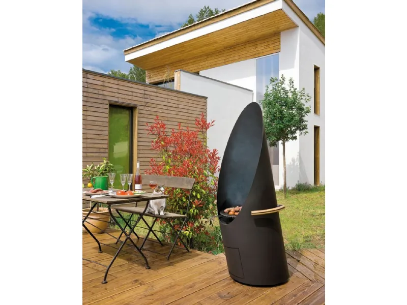 Barbecue-caminetto Diagofocus di Focus