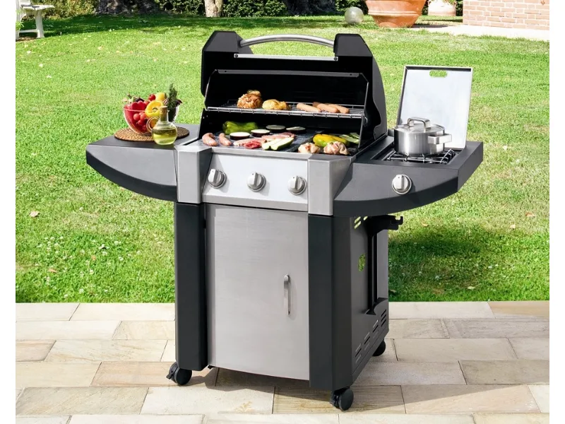 Barbecue a gas