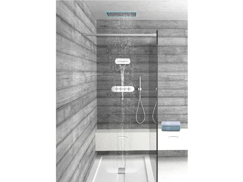 Sistema doccia Cascade moderno