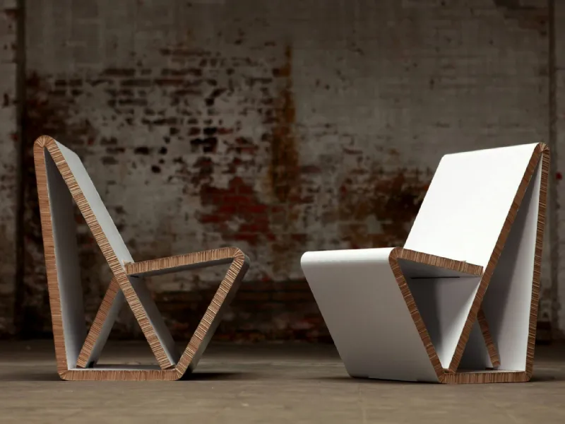Le caratteristiche dei pezzi Paper & Cardboard Design