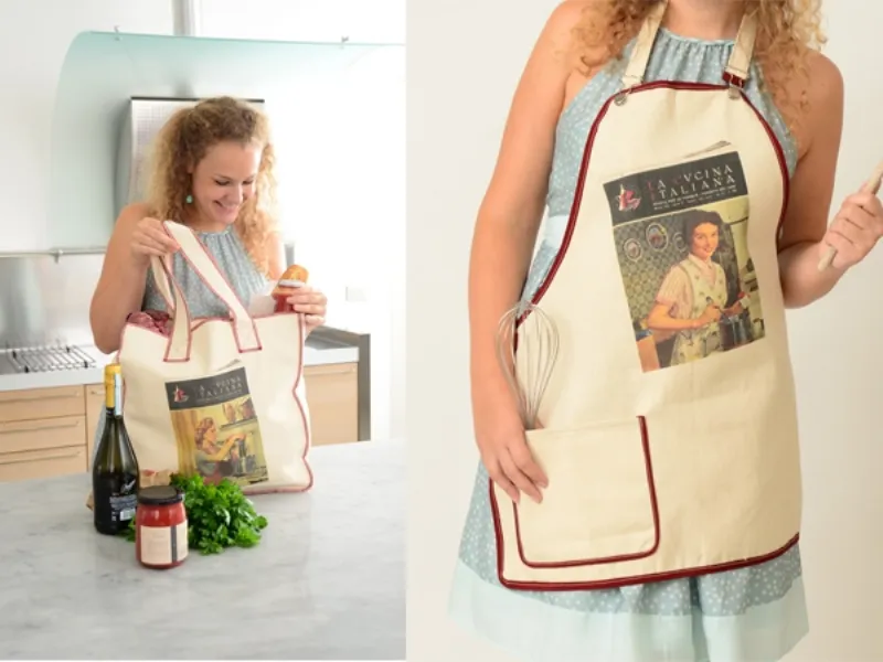 biancheria casa cucina italiana
