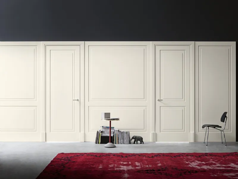 Lualdi - Avenue: boiserie in legno laccato