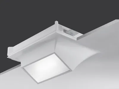 Lampada a scomparsa nella muratura