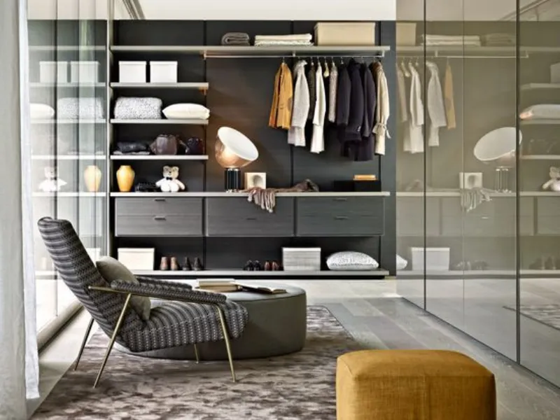 Come progettare la cabina armadio