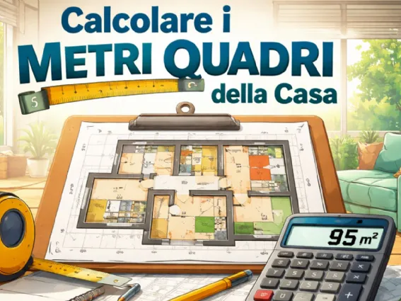 Come valutare casa: calcolare i metri quadrati