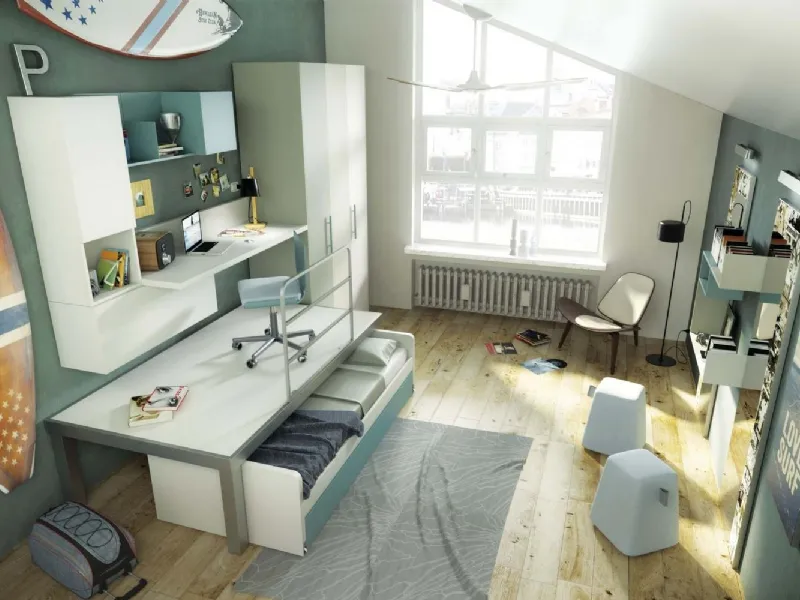 Camera studio arredamento