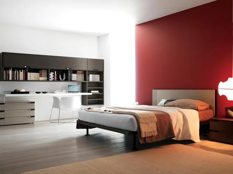 Home office in camera da letto