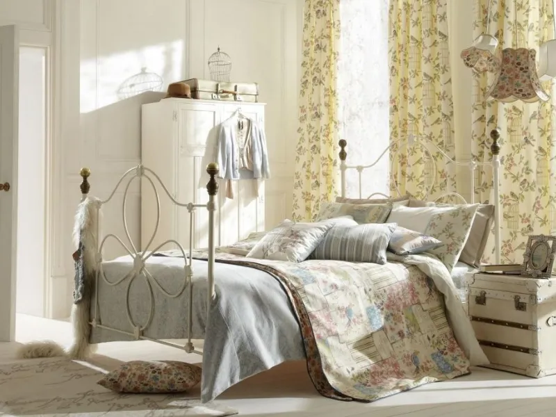 Il parquet è una pavimentazione tipica dello stile shabby
